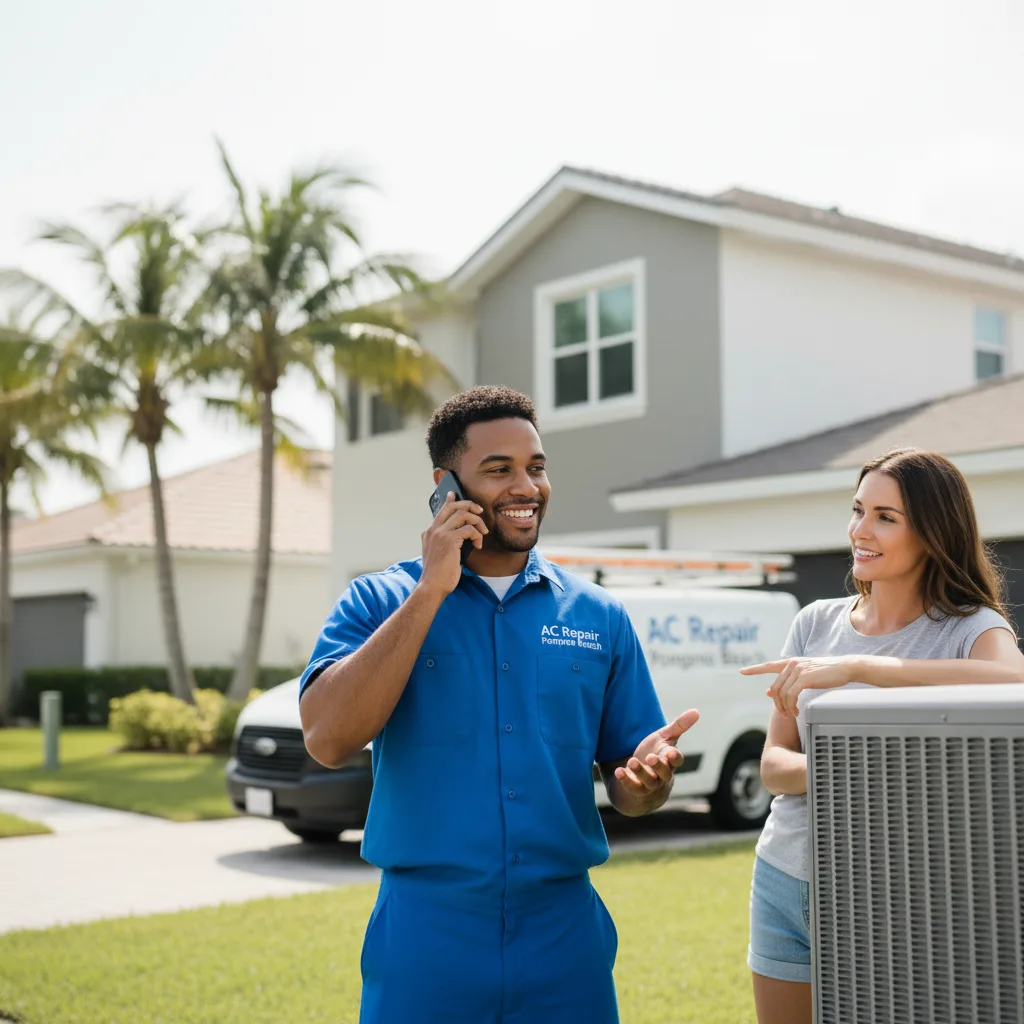 AC Repair Pompano Beach customer support in Bordentown